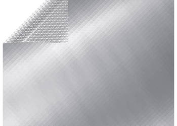 Prostokątna folia na basen 800x500 cm PE srebrna WM-93103