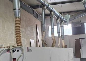 Instalacja odciągu trocin, Systemy odciągowe i filtrujące Instalacja odciągu trocin, Systemy odciągowe i filtrujące