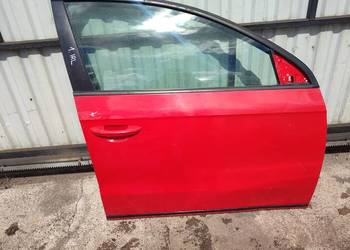 DRZWI PRAWE PRZEDNIE CZERWONE PRAWY PRZÓD VW PASSAT B7 3AA 10-14
