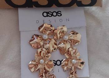 ASOS/ Długie, Bogato zdobione kolczyki z Londynu, NOWE
