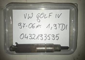 VW SEAT SKODA AUDI 1,9 TDI wtrysk wtryskiwacz 0432193595