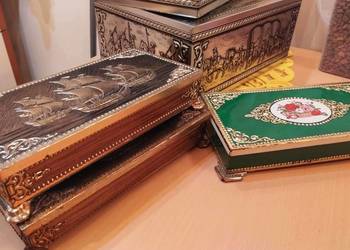 stare puszki  puszka metalowe szkatułki