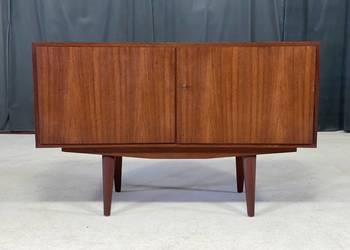 Szafka vintage PRL lata 60 teak styl skandynawski, komoda