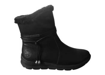 Ocieplane skórzane botki Rieker_rozm.37