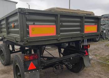 Wojskowa przyczepa D-47 kiper