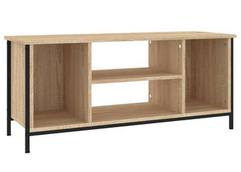 Szafka pod TV dąb sonoma 102x35x45 cm materiał drewnopochodny WM-826286