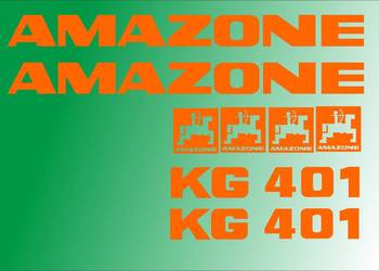 Naklejki amazone kg 401 zamienniki Naklejki amazone kg 401 zamienniki