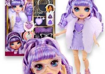 Lalka Rainbow High Creative Crystals Violet – NOWA, z akcesoriami