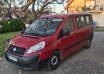 Fiat Scudo 1.6 Diesel 90km 2007 Czerwony 9 osobowy