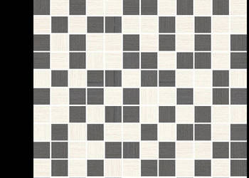Mozaika Sottile bianco / grafit 29,8 x 29,8; Paradyż, płytki, kafel, flizy