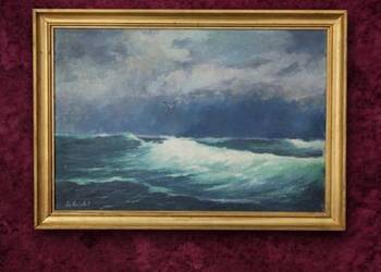 PEJZAŻ MORSKI 
OLEJ NA PŁÓTNIE 80x60