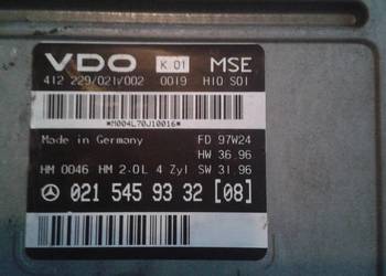 Komputer sterownik silnika Mercedes VDO 021 545 93 32