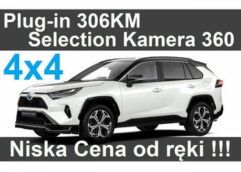 Toyota RAV-4 Plug-in 4x4 306KM Selection SuperNiska Cena Od ręki Kamera 36…