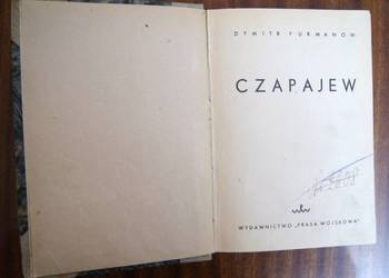 Dymitr Furmanow - Czapajew - 1949