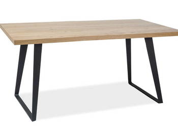 Stół Loftowy FALCON Dąb naturalna okleina