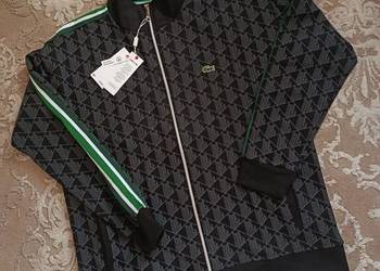 Bluza rozpinana męska Lacoste Monogram - topowy model, rozmiar S