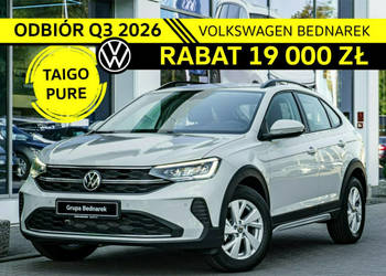 Volkswagen Taigo Nowa wersja Pure! 1.0 TSI 116 KM DSG