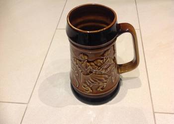 Stary Kufel Ceramiczny TUŁOWICE Sygnowany Stary Kufel Ceramiczny TUŁOWICE Sygnowany