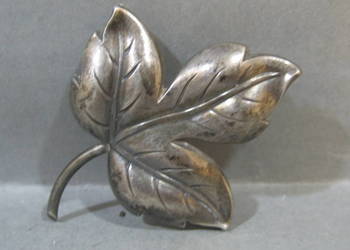 Szwedzka Srebrna Broszka Gustav Dahlgren