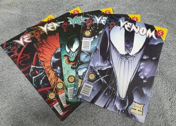Venom - zestaw 5 komiksów, Marvel, Mandragora