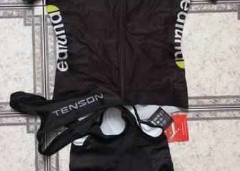 Tenson strój rowerowy kolarski męski koszulka spodenki komplet S