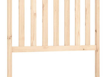 Wezgłowie łóżka 106x6x101 cm lite drewno sosnowe WM-818505
