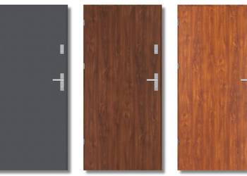 DRZWI STALOWE THERMO BASTION INOX CERYFIKAT CZYSTE POWIETRZE, NOWE