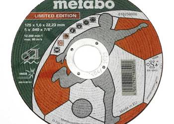Metabo tarcza 125x1x22,23 Inox+ stal hurt detal