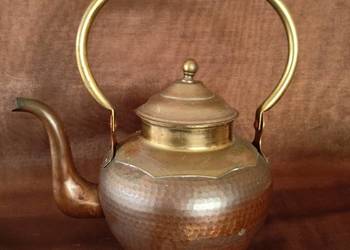 Czajnik dzbanek  mosiądz