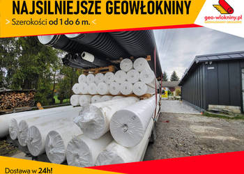 Geowłóknina Geowłókniny PP Polipropylen do 6m 200 400
