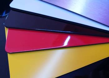 Płyta KOMPOZYTOWA pomaranczowa 3mm 70x70 cm EMPLAST wymiar
