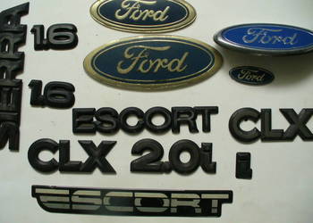 Znaczki emblematy FORD.