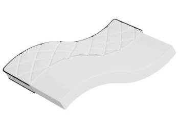 Materac piankowy średnio miękki 120x200 cm WM-373034