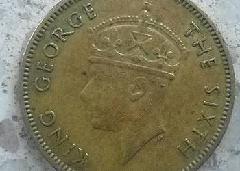 HONG KONG-TEN CENTS-1950 (GEORGE)