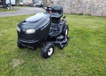 DUŻY Traktorek  kosiarka Partner Jonsared Husqvarna YTH220 twin  v2 20km Br