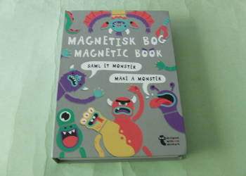 Układanka puzzle magnetyczne stworki 72 elementy  Magneticc