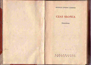 (4198) CZAS SŁOŃCA OPOWIADANIA – IRENEUSZ GWIDON KAMIŃSKI