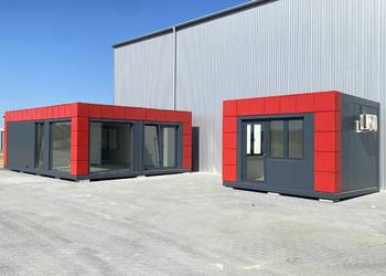 Biuro Modułowe Kontener Biurowy Modułowy Pawilon Handlowy 6x6 - 36m2 OKAZJA