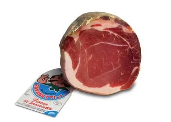 Szynka w płatkach - 9 miesięcy - połówka - ze skórką  900 g x 2 -1,8 kg