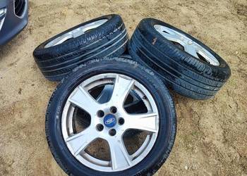 Koła felgi aluminiowe 17 ford 5x108 opony 215/50/17 lato jak nowe