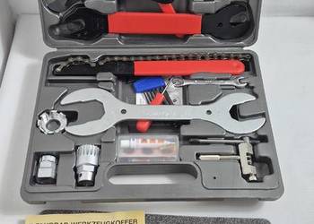 Nowy Zestaw Narzędzi Rowerowych Powerfix – Walizka 37 elementów