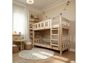 Łóżko IDYLLA piętrowe stabilne i bardzo bezpieczne