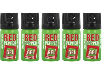 5x Gaz pieprzowy Sharg Defence Green Gel 2mln SHU, Cone 40ml (10040-C)