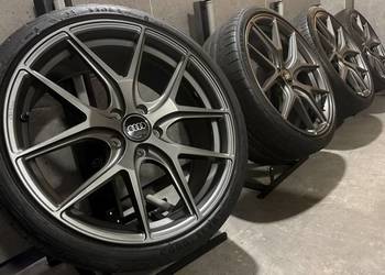 20 cali Audi A4 A5 felgi koła alusy komplet z oponami 5x112 ET40 8.5 J