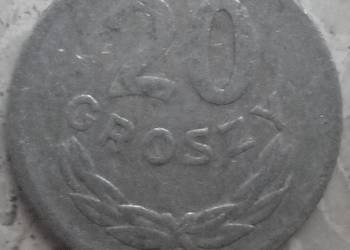 POLSKA-20 GROSZY-1968 r-AL-