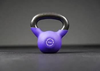 Fitness Kettlebell neoprenowe kolorowe Xenios USA wersja 2.0 4kg