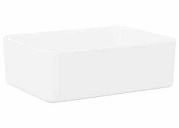 vidaXL Umywalka, 40 x 30 x 13 cm, ceramiczna, biała(SKU:143919)