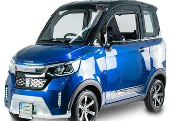 Czterokołowiec skuter elektryczny z dachem MICRO CAR BILI ECOMO 4 niebieski