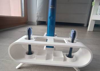Stojak pod 3 szczoteczki oraz 2 końcówki Philips Sonicare