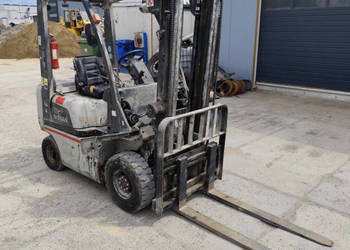 Wózek widłowy NISSAN Y1D1A15Q (DX15) - 2010 r. - 3,3 m / 1,5 t pozycjoner …